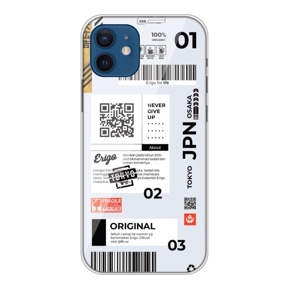 Barcode Labels - Silicone Case For Apple iPhone Models apple iphone 12 mini
