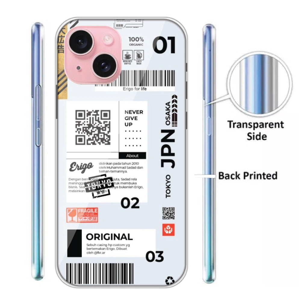 Barcode Labels - Silicone Case For Apple iPhone Models infographic