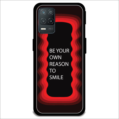 'Be Your Own Reason To Smile' - Red Armor Case For Realme Models Realme 8 5G