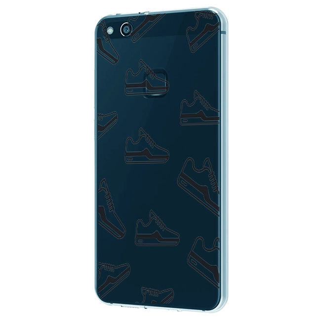 Black Sneakers - Clear Printed Silicone Case For Poco Models infographic