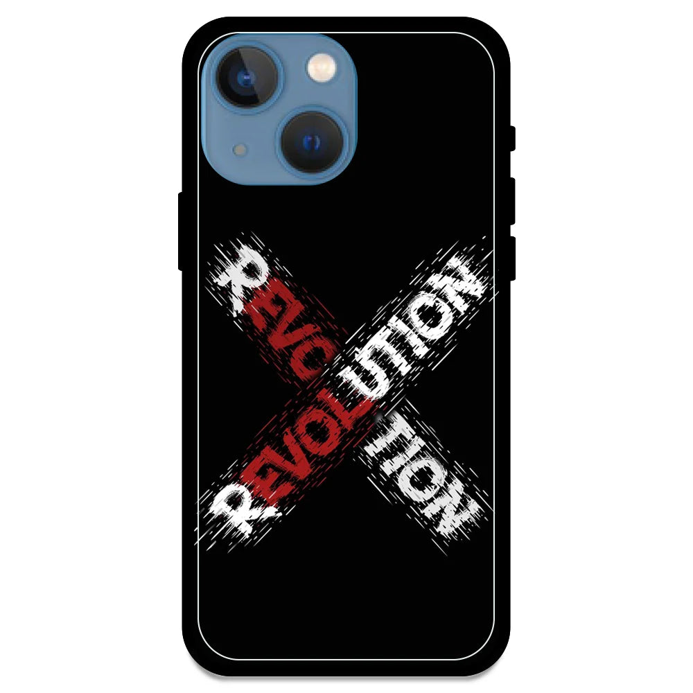 Revolution - Glossy Metal Silicone Case For Apple iPhone Models- Apple iPhone 13 mini