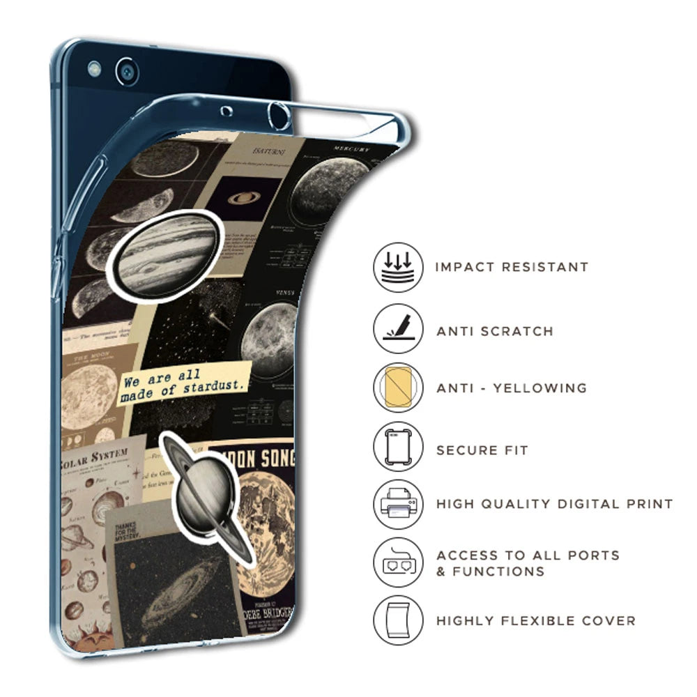 Planets - Silicone Case For Apple iPhone Models infographic