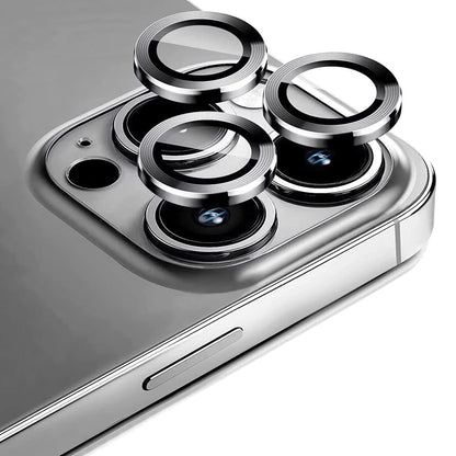 Metallic Camera Lens Protector - Black iPhone 15 Pro
