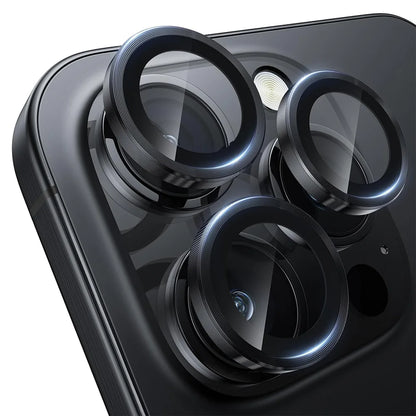 Metallic Camera Lens Protector - Black appe iphone 16 pro max