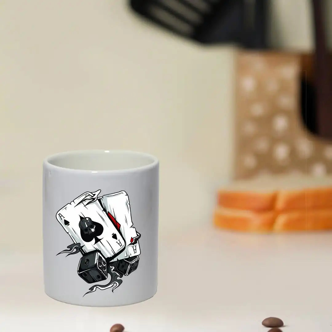 Aces & Dice - Mug Infographic