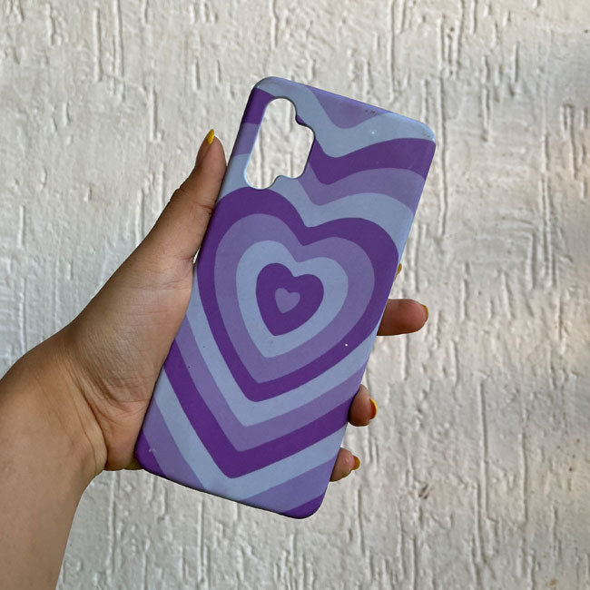 Purple Hearts Hard Case - Samsung A32