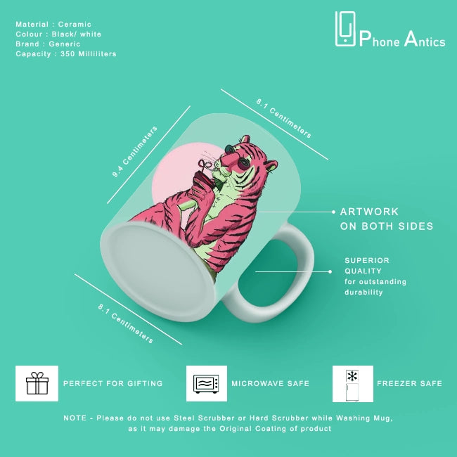 Tiger - Mug infographic