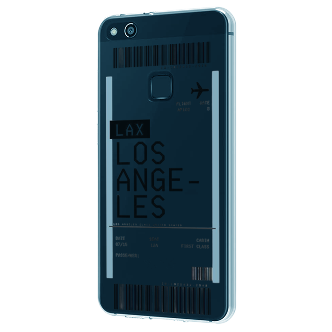 Los Angeles Ticket - Clear Printed Case For Apple iPhone Models