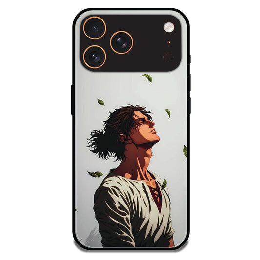 Anime Wanderer Aesthetic - Glossy Metal Silicone Case For Apple iPhone Models