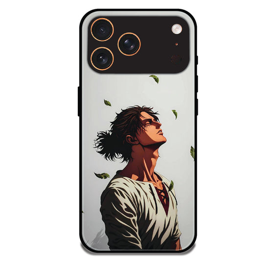 Anime Wanderer Aesthetic - Glossy Metal Silicone Case For Apple iPhone Models