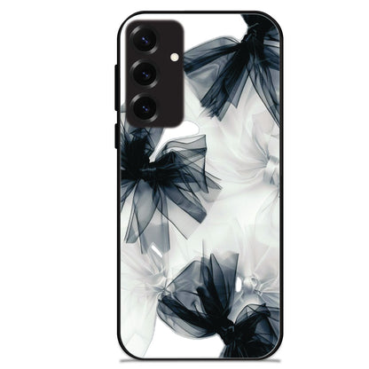 Satin Bows - Glossy Metal Silicone Cases for Samsung