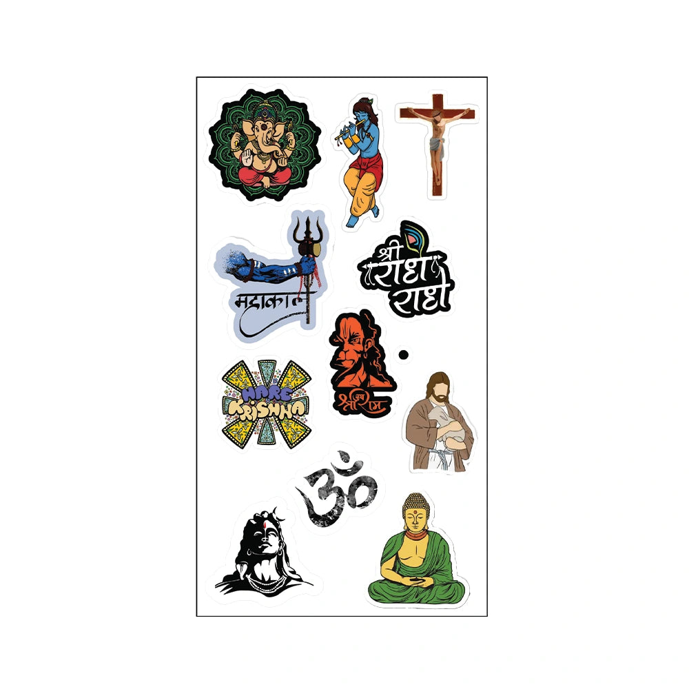 Gods Themed Stickers