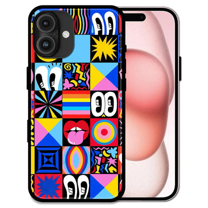 'Funky Fresh - Glossy Metal Silicone Case For Apple iPhone 16