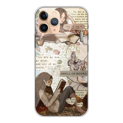 Book Collage - Silicone Case For Apple iPhone Models Apple iPhone 11 pro Max