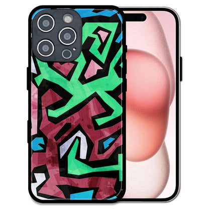 'Wild And Wacky - Glossy Metal Silicone Case For Apple iPhone 16 Pro Max