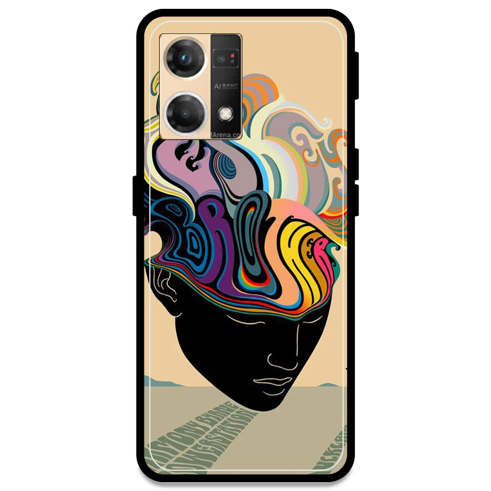 Rainbow Mind - Armor Case For Oppo Models Oppo F21 Pro 4G