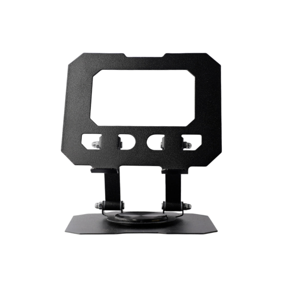 Adjustable Metal Tablet & Mobile Stand – Foldable Desk Holder Black