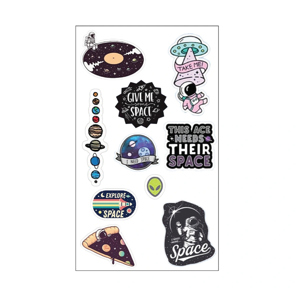 Space Themed Stickers