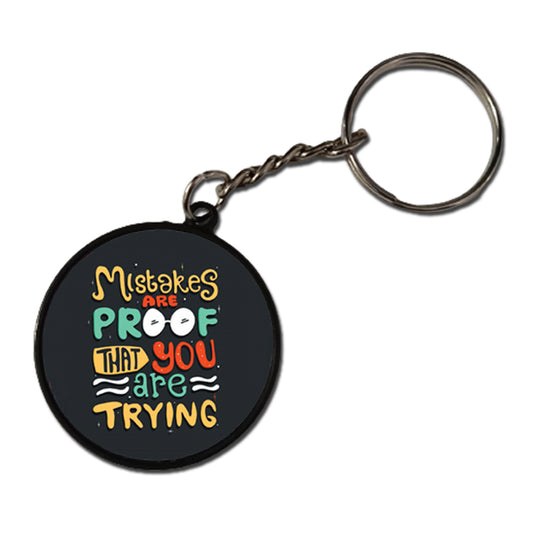 Mistakes - Keychain CIRCLE