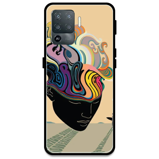 Rainbow Mind - Armor Case For Oppo Models Oppo F19 Pro