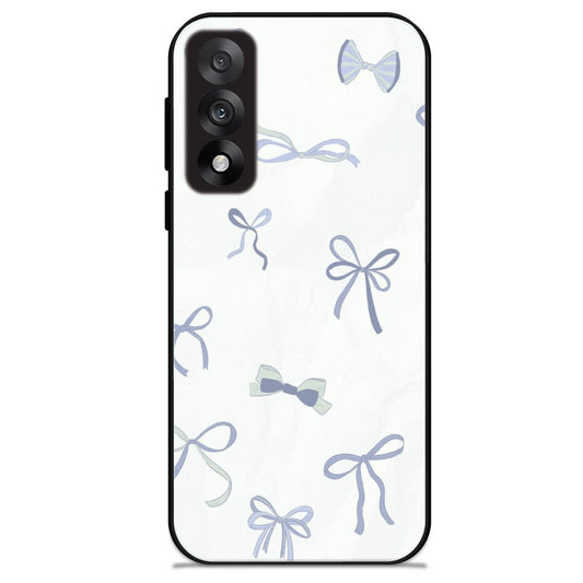 Blue Bows - Glossy Metal Silicone Cases for Oneplus