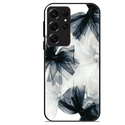 Satin Bows - Glossy Metal Silicone Cases for Samsung