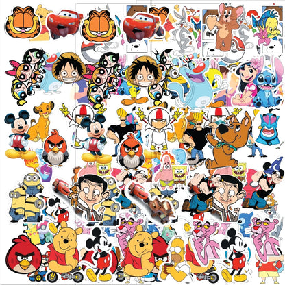 Cartoon Stickers Pack – 42+ Classic Cartoon Stickers