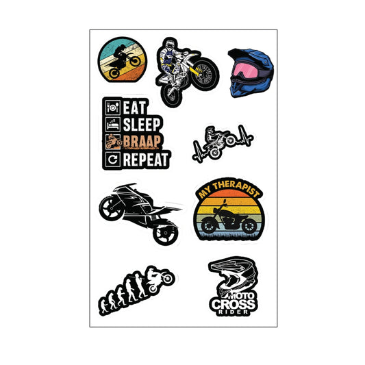 Bike Themed Stickers