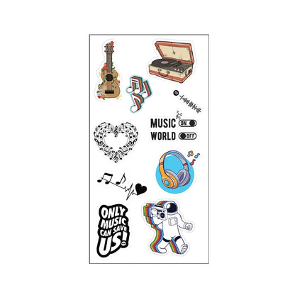 Music Themed Stickers