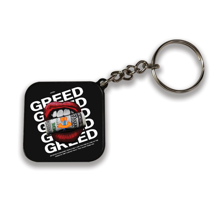 Greed - Keychain square