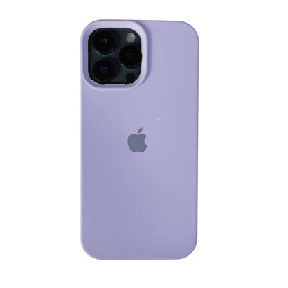 Lavender Liquid Silicone Case For Apple iPhone Models