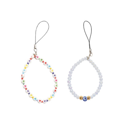 Heart Beat - A Combo Of 2 Mini Round Phone Charms
