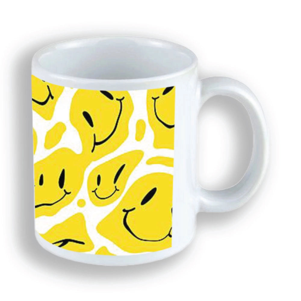Yellow Smilies - Mug WHITE