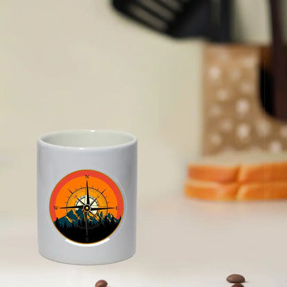 Compass Mountain - Mug Infographic