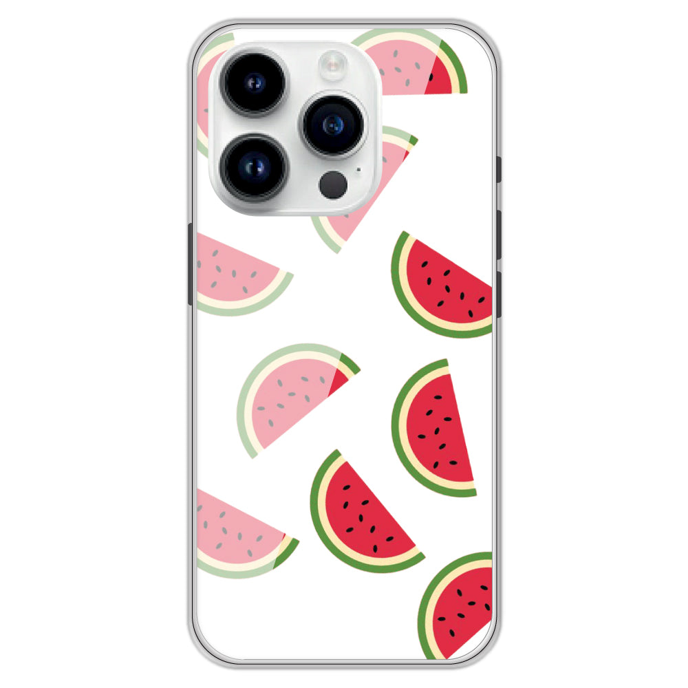 Watermelons - Clear Printed Case For Apple iPhone Models