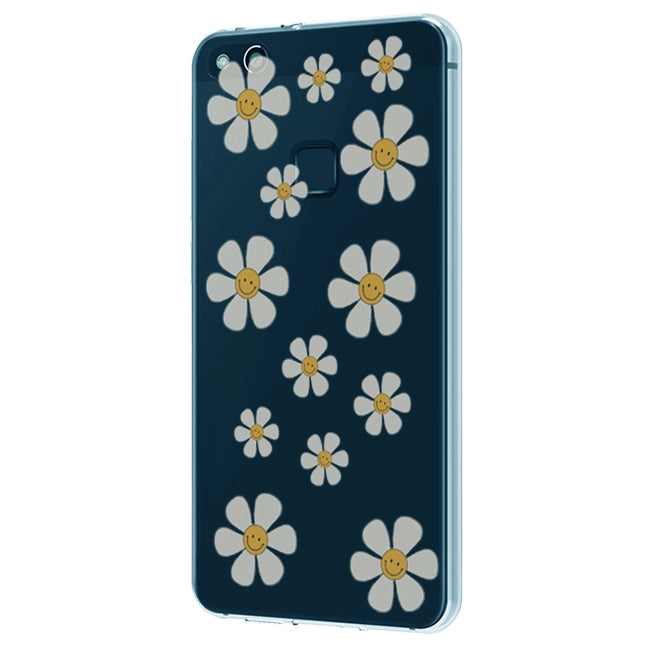 Smile Flowers - Clear Printed Case For Vivo Models infographic