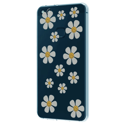 Smile Flowers - Clear Printed Silicon Case For Motorola Models infographic