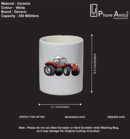 Red Buggy - Mug Infographic