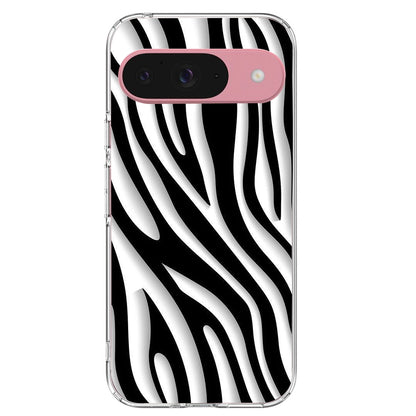 Zebra Print - Printed Silicone Case For Google Pixel Infographic
