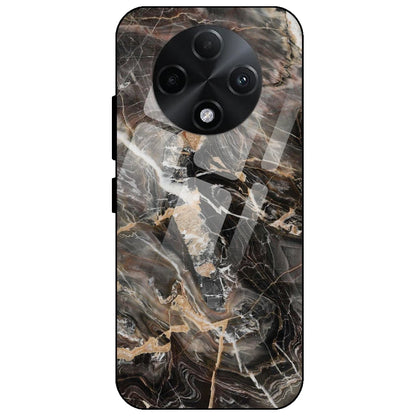 24K Gold Marble - Glass Case for Oppo F27