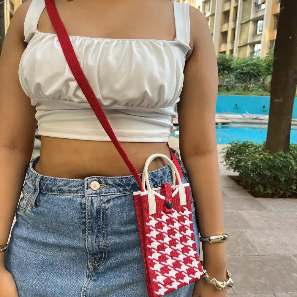 Jute Crossbody Sling Bag for Women Infographic