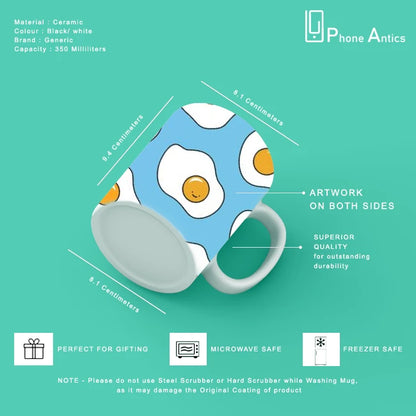 Cute Eggs - Mug infographic