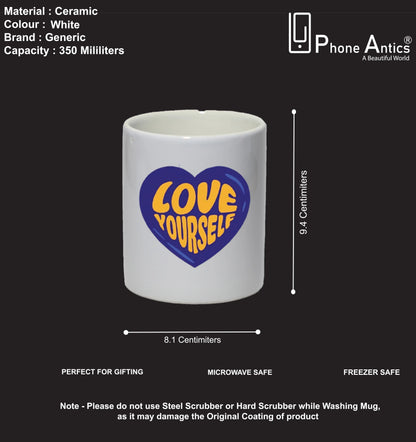 Love Yourself - Mug Infographic