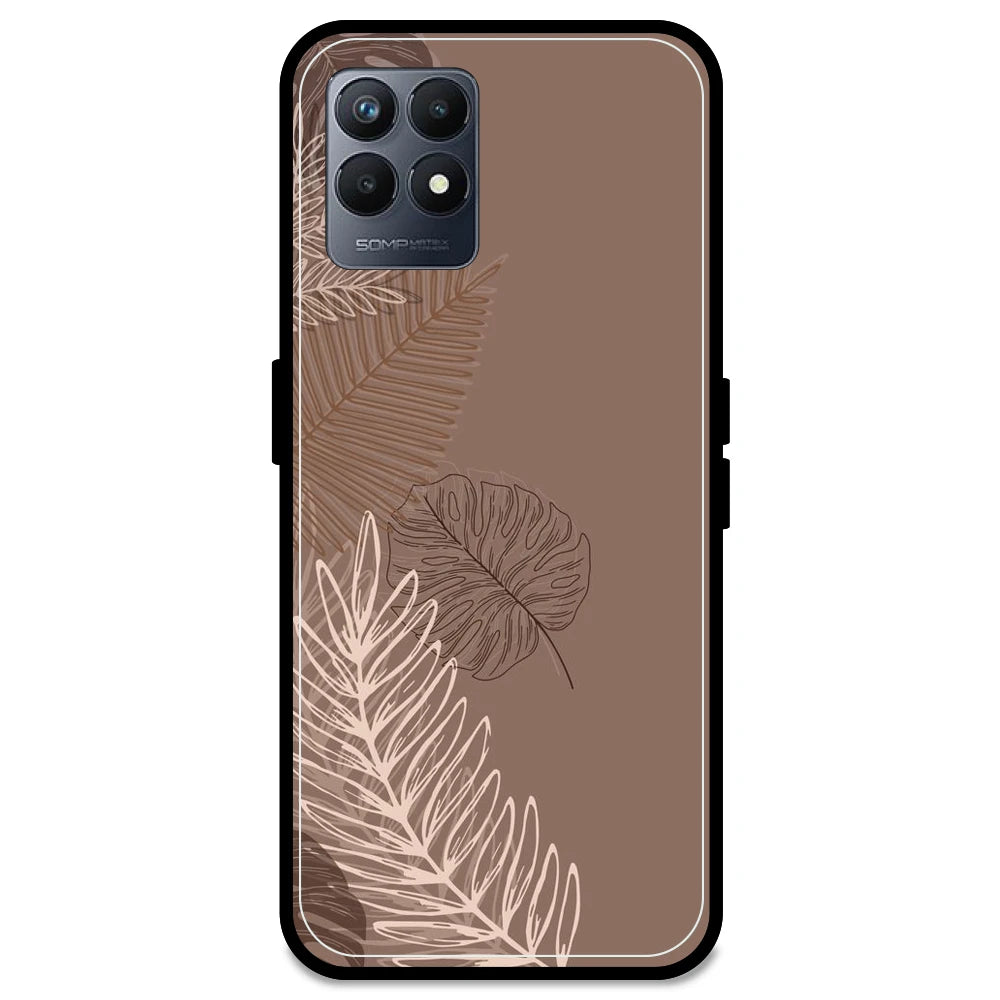 Brown Leaves - Armor Case For Realme Models Realme Narzo 50 5G