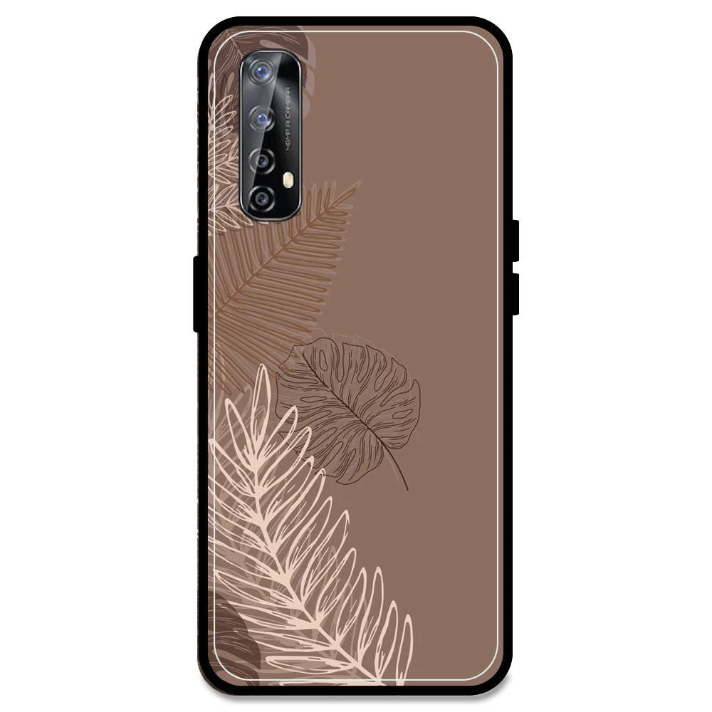 Brown Leaves - Armor Case For Realme Models Realme Narzo 20 Pro