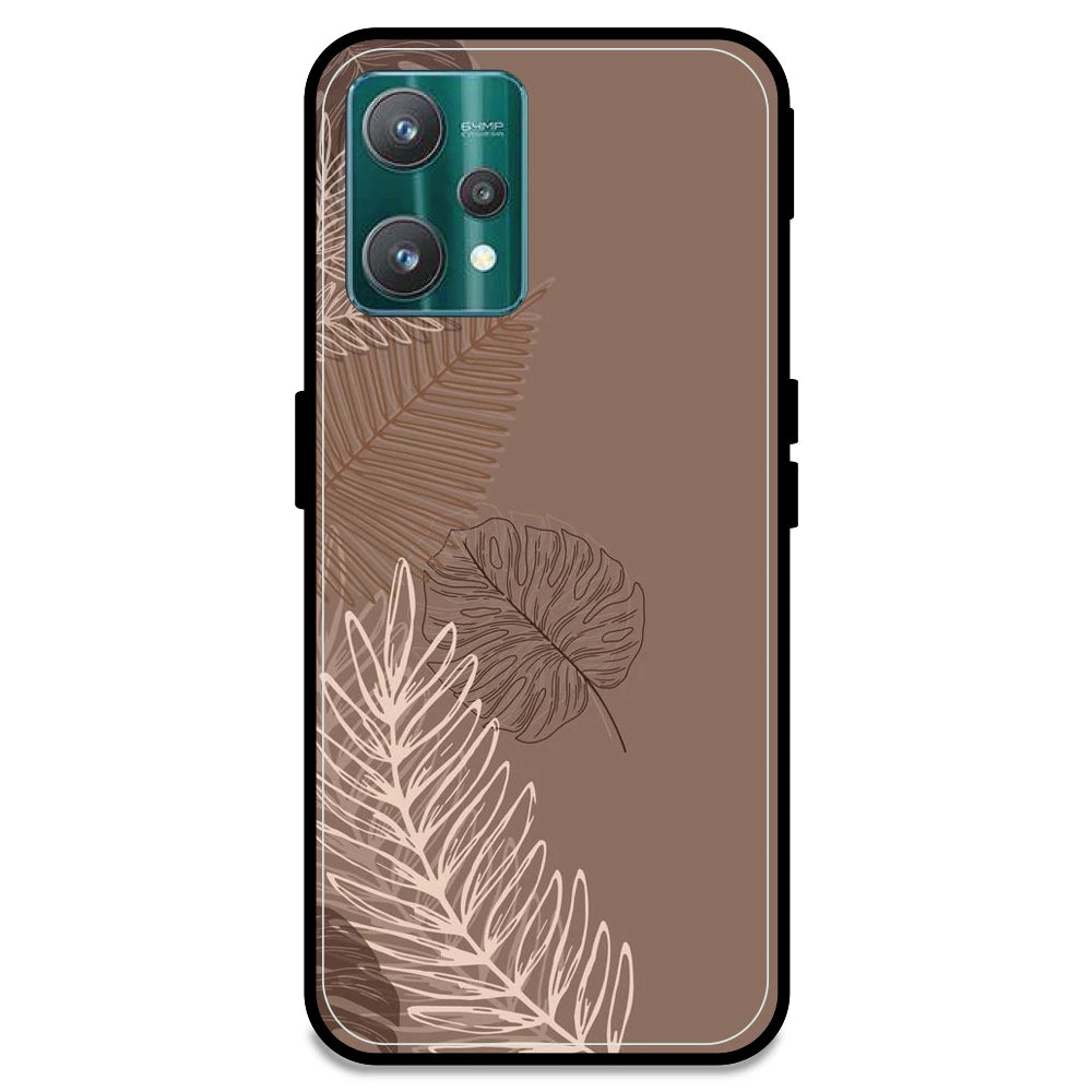 Brown Leaves - Armor Case For Realme Models Realme 9 Pro