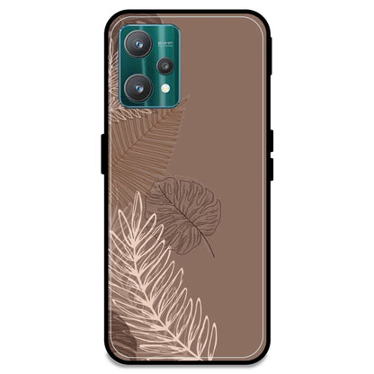 Brown Leaves - Armor Case For Realme Models Realme 9 Pro