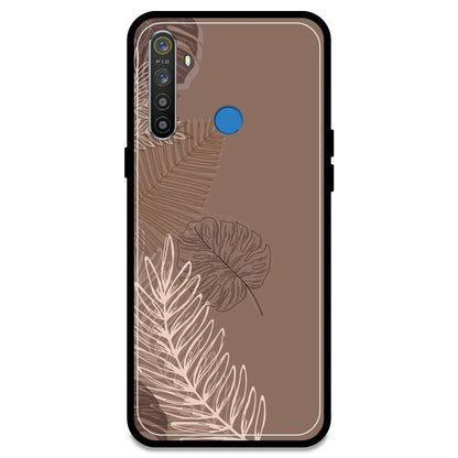 Brown Leaves - Armor Case For Realme Models Realme 5S