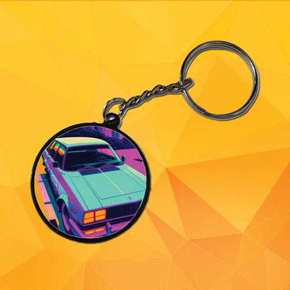 Cars - A Combo Of 4 Black Border Keychains