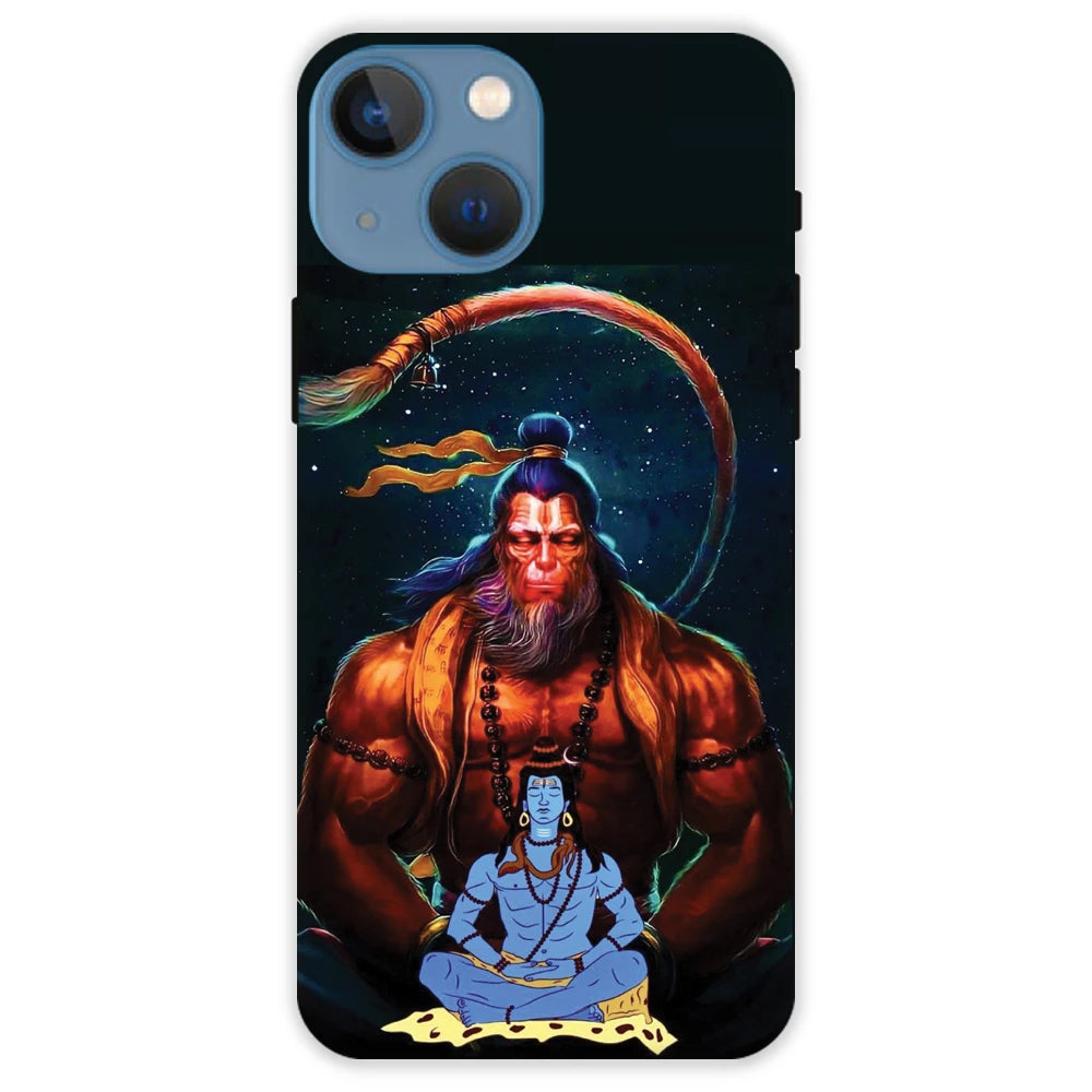 Lord Shiva & Lord Hanuman Hard Case Apple Iphone 13 mini